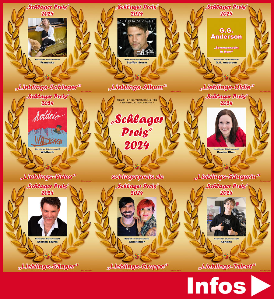 Schlager Preis 2024 Gewinner